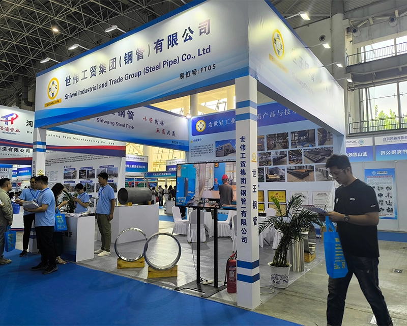 SHIWANG gjorde en fantastisk optræden på rørmaterialeudstillingen.
