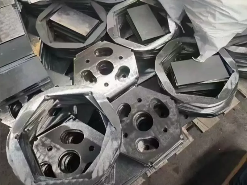 Legeret stål Laserskærende metalpladedele